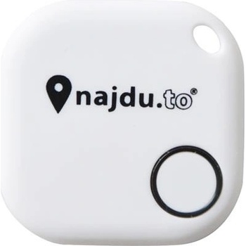 Bluetooth hľadač kľúčov s aplikáciu Najdu.to biely