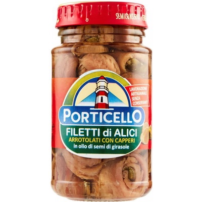 Porticello ančovičky s kaparmi 140 g
