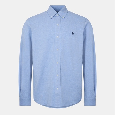 Ralph Lauren Риза Polo Ralph Lauren Men's Slim Fit Button-Down Plain Shirt - Isle Heather