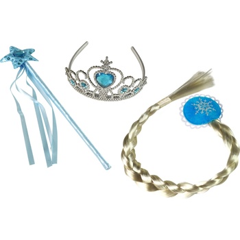 Rappa Детски комплект за принцеса Rappa - С плитка, син (188037)