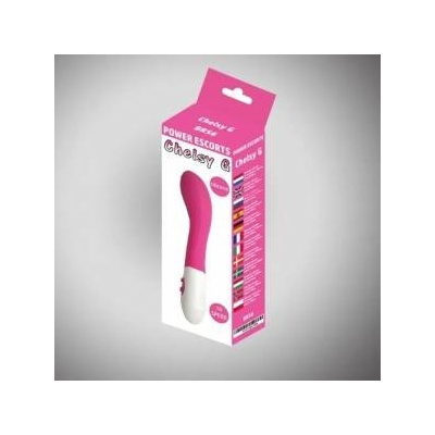 Boss of Toys Chelsey g pink 20 cm silicone vibrating 10 speed
