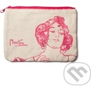 Alfons Mucha Ruby plátěná etuje Etuje