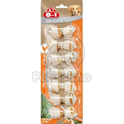 8in1 Delights - кокал за дъвчене XS - 7 бр