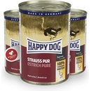 Krmivo pre psov Happy Dog Strauß Pur 100% pštrosí maso 400 g