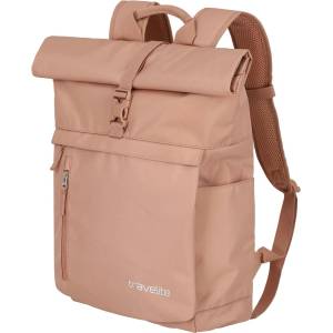 Travelite Basics Rollup Backpack Rose (TRAVELITE-96310)
