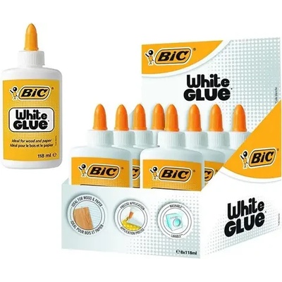 BIC БЯЛО ЛЕПИЛО 118 мл. bic (bic 9192583)