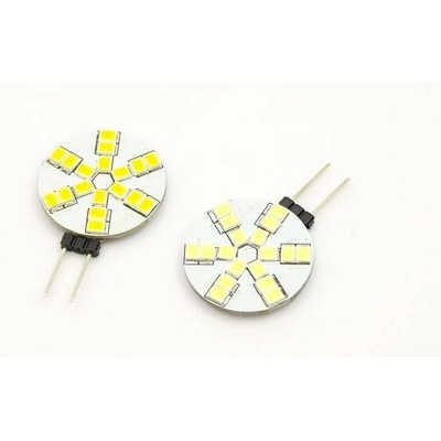 Interlook Žárovka G4 18 SMD 2835 PLOCHÁ Bílý zimny 874-139