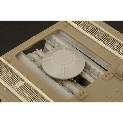Hauler SU-152 engine Bronco resin kit of engine Bronco kit 1:48