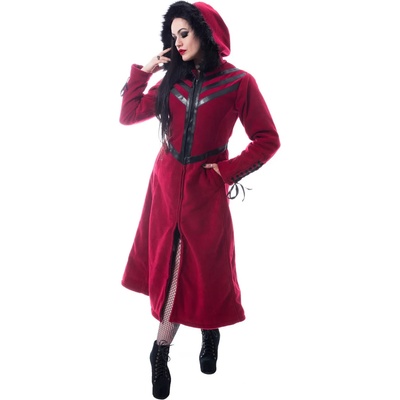 Chemical black Дамско палто chemical black - final - ЧЕРВЕН - poi973