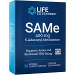 Life Extension САМ-е (SAMe - S-Adenosyl-Methionine), 400 mg х 30 стомашно устойчиви таблетки (02176 LE)