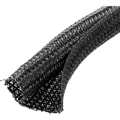 Quadrios 23CA171 ochranný oplet polyester, 32 do 33 mm, čierna, metrový tovar