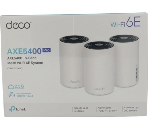 TP-LINK Deco XE75 Pro, 3ks