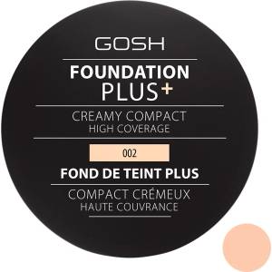 Gosh Foundation Plus Cremy Compact 002 ivory 9g компактен крем фон дьо тен 9г