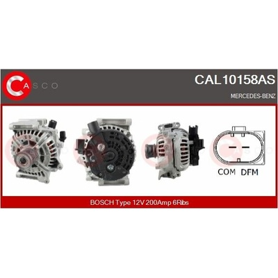 generátor CASCO CAL10158AS