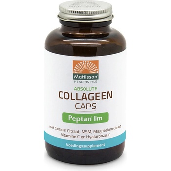Mattisson Healthstyle Колаген (говежди, тип 2) с калций, магнезий, витамин С и хиалуронова киселина 180 капсули | Mattisson Healthstyle (MT3008)