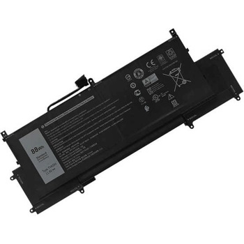 Dell TVKGH батерия за лаптоп Dell, 6 клетки, 11.4V, 88Wh (D-BSO-0180)