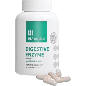 Image 1 of USA medical Digestive Enzyme [60 капсули]