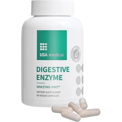 USA medical Digestive Enzyme [60 капсули]