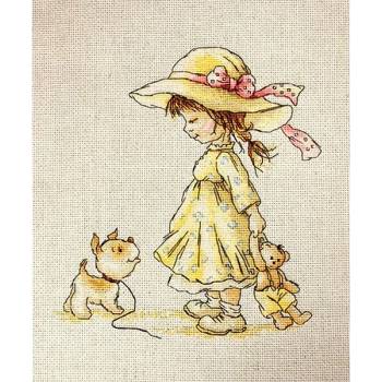 Luca-S Ела с мен - гоблен със схема b1075