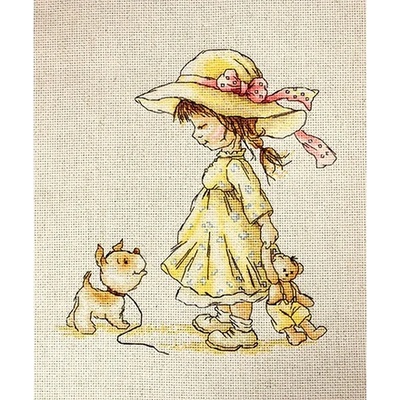 Luca-S Ела с мен - гоблен със схема b1075