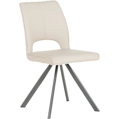 Carmen Трапезен стол craven 2 силиконова кожа - капучино 04 (3532383)