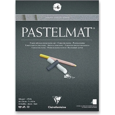 Clairefontaine Blok Pastelmat No.6 18 x 24 cm 12 listov 360 g