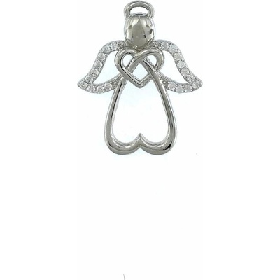 Infinitysilver Strieborný prívesok anjel L446004