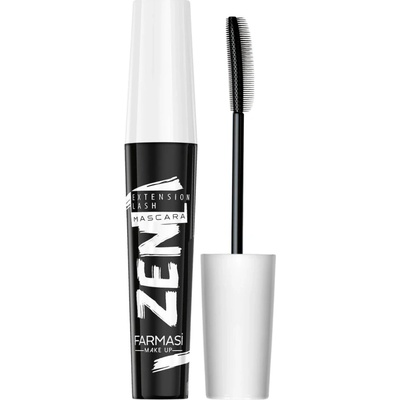 Farmasi Zen řasenka pro objem délku a oddělení řas Black 8 ml