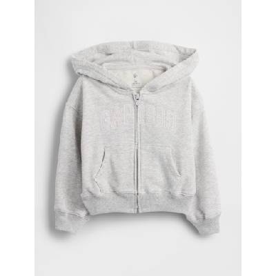 GAP Бебешки суитшърт с лого VintageSoft GAP GAP | Siv | Момчешки | 18-24 месеца