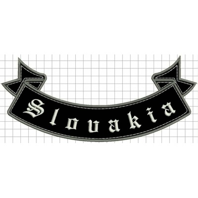 Nášivka slovakia spodná