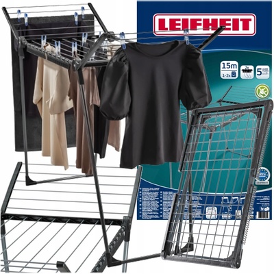 LEIFHEIT Pegasus 150 Solid Slim Black 81690
