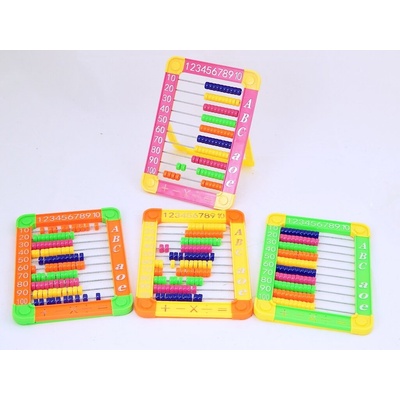 JUNIOR Počítadlo plastové 10,5x14,5x8,5 cm mix 3 barev – Sleviste.cz