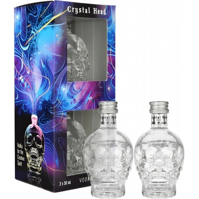 Crystal Head 40% 2 x 0,1 l (kartón)