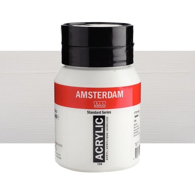 Amsterdam Standard akrylová barva 500 ml 104 Zinc White
