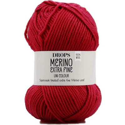 Drops Merino Extra Fine 32 tmavá růžová