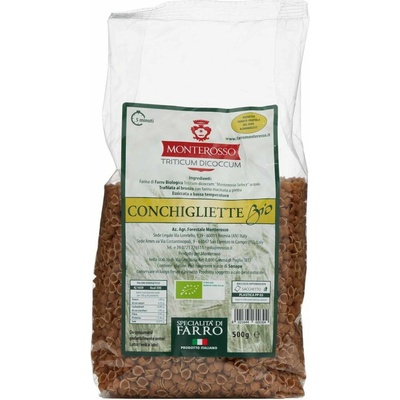 Monterosso špaldové cestoviny Conchigliette 0,5 kg