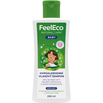 FeelEco Baby Hypoalergenní vlasový šampon 200 ml