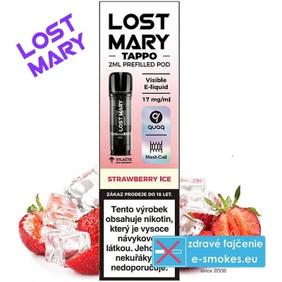 ElfBar Lost Mary Tappo cartridge Strawberry Ice 1x2ml 20mg
