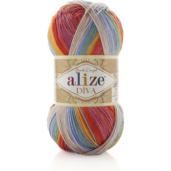 alize Diva Batik 3242 Плетива прежда (3242)