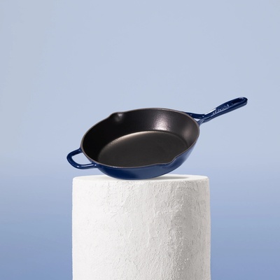 Litináč Smaltovaná litinová pánev 26 cm Safírově modrá