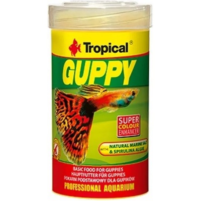 Храна за Аквариумни Рибки Tropical GUPPY 100мл (470)