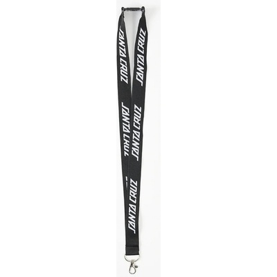 Snúrka na krk SANTA CRUZ LOGO LANYARD Black