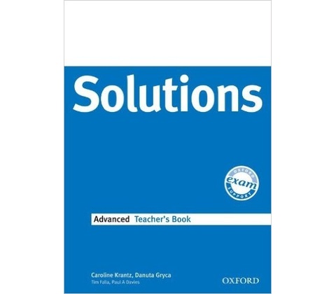 Solutions Advanced Teacher´s Book