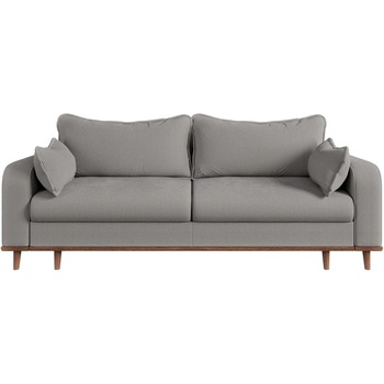 ROPEZ Светлосив диван от рипсено кадифе 220 cm Beata - Ropez (Beata Sofa 4os. z f.spania tk. Fjord 08)