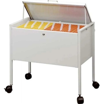 DURABLE 309810 ECO Pojízdná kartotéka 80 A4 TOP Šedá