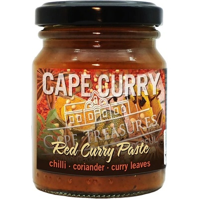 Cape Treasures Červená kari pasta Cape Malay z Jižní Afriky 125 ml