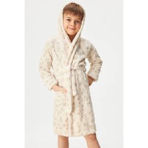 GARNA MAMA Топлещ детски халат Milk Brown (md112032_fm39_zup)