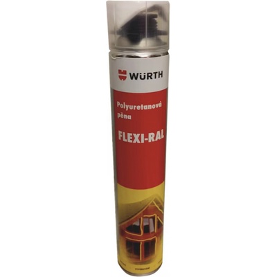 WURTH JEDNOZLOŽKOVÁ MONTÁŽNA PENA PU FLEXI-RAL 750 ml