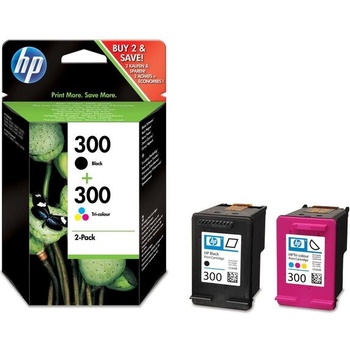 HP ГЛАВА COMBO PACK CN637EE BK+COL No300 (300 BK+COL)