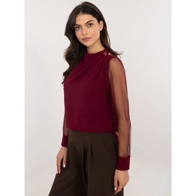 Blouse-MI-BZ-278519.03X-burgundy